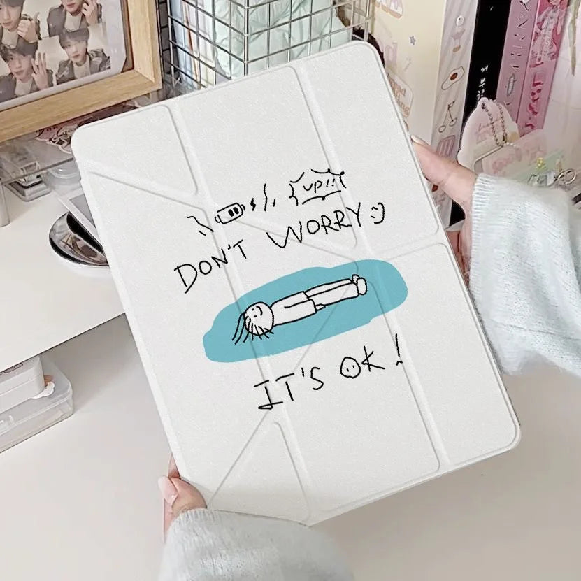 For iPad Case A16 11th 10 10th 10.2 9th 8th 7th 9.7 5th 6th Cases Funda For iPad Air 11 2025 5th 4th 10.9 2024 Pro 11" 9.7 Cover