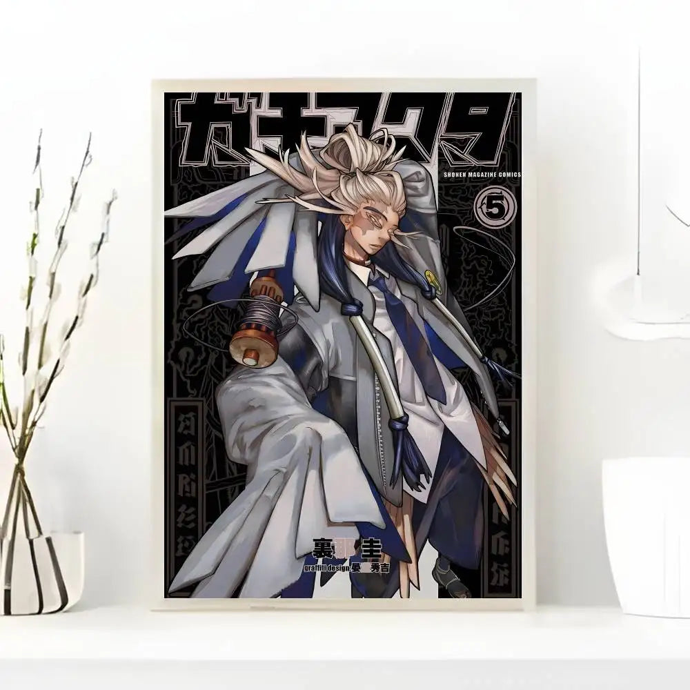G-GACHIAKUTA ANIME Poster Art With Prints Home Bedroom Living Room Decoration Gift