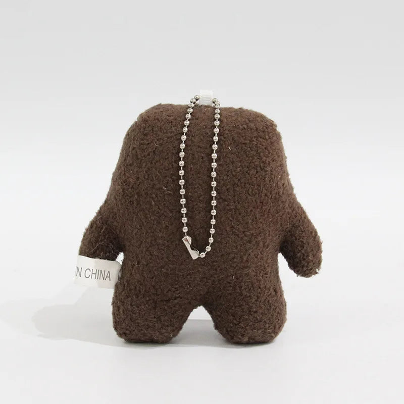 2025 Hot Selling Kawaii Cute Domo Kun Plush Keychain Anime Keyring Charm for Bag Keys Gift Collection birthday day