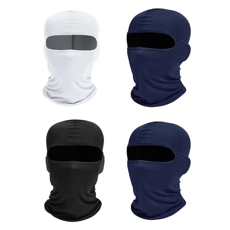 1/4pcs Ski Mask for Men Full Face Mask Balaclava Black Ski Masks Covering Neck Gaiter