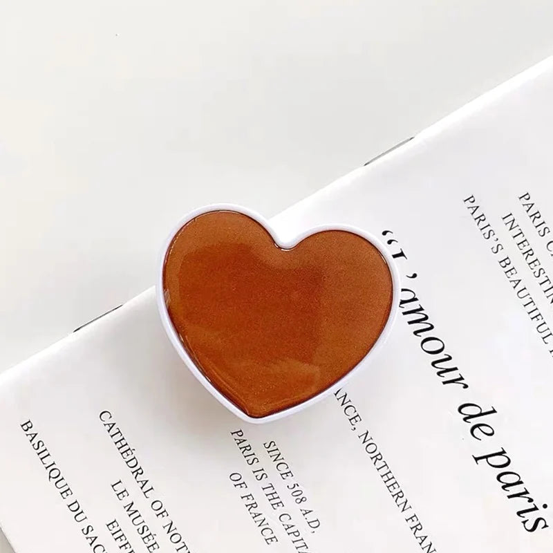 Premium Heart-Shaped Phone Grip - Universal Expanding Stand & Holder