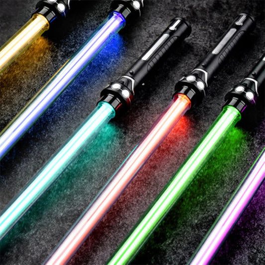 Premium RGB Lightsaber - 7 Color Changing LED Laser Sword with Sound