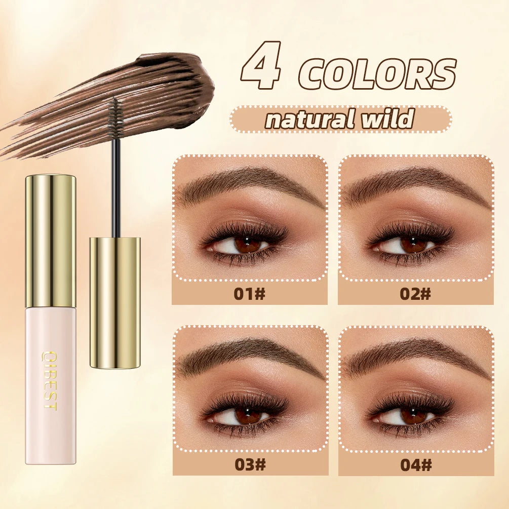 4 Colors Long Lasting Waterproof Eyebrow Mascara Cream Eye Brow Shadow Makeup Beauty Comstic Tools With Brush Dye Eyebrow Gel