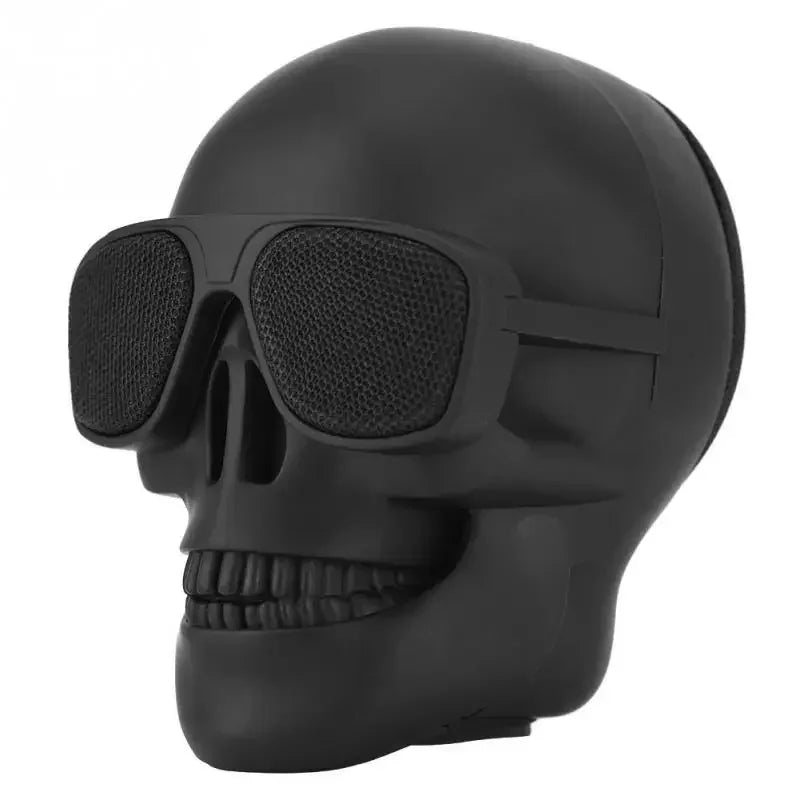 Skull Bluetooth Speaker - Portable Wireless Mini Speaker with Enhanced Bass