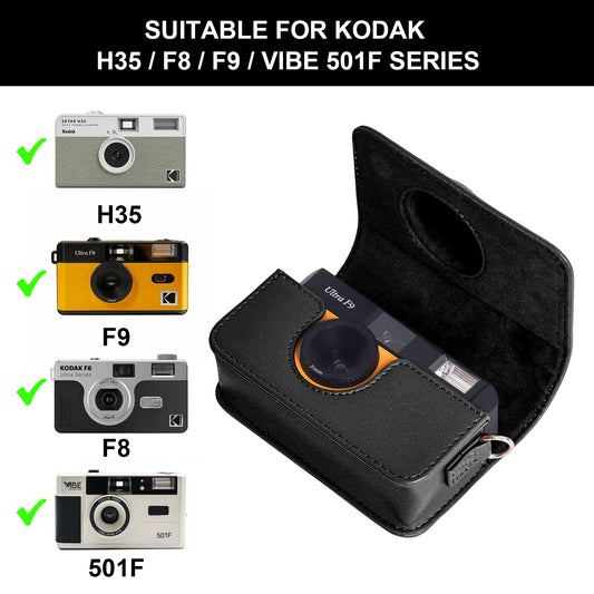 For KODAK H35 H35N Frame Film Camera Camera Case Storage Holder Organizer for Kodak F9 F9S M35 M38 I60 Paper Shoot kamera