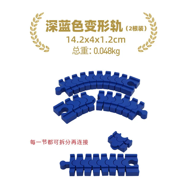 Wooden Track Railway Accessories Bridge Train Station Tunnel Wood Track Educational set Toys Wood Railway Train Track toys
