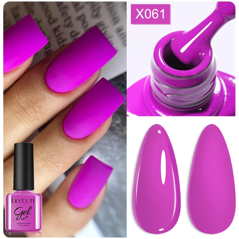 LILYCUTE Reflective Glitter Gel Nail Polish - 5ml Sparkling Liner