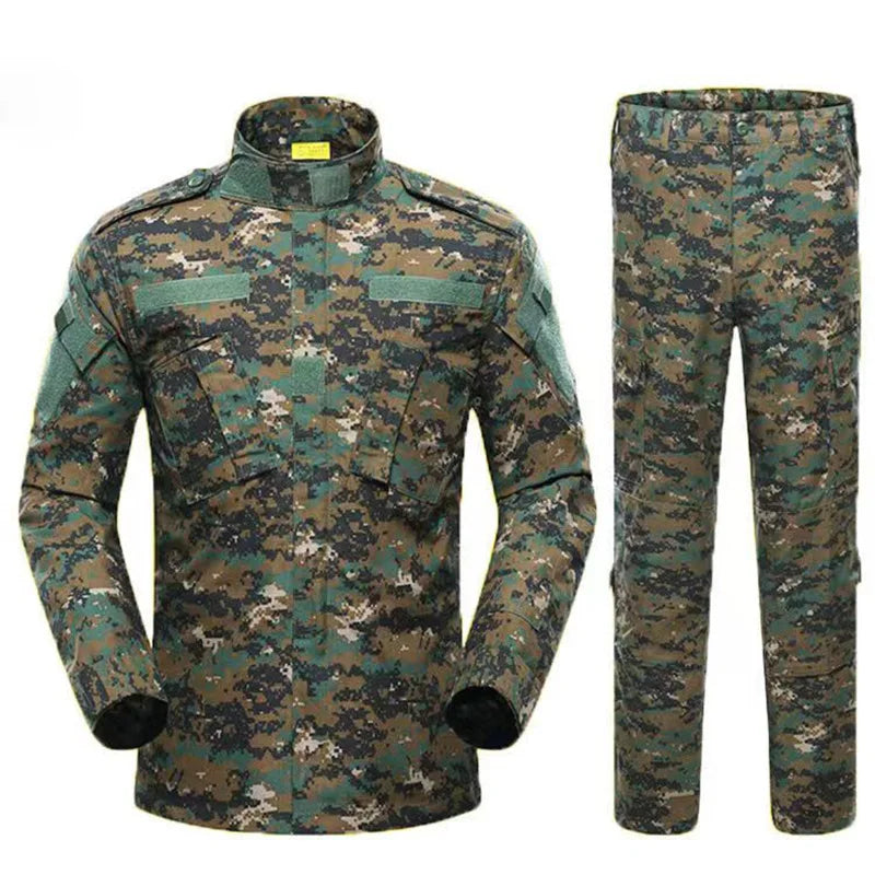 Second Generation 3 Color Grid ACU Series Outdoors Uniform Colete Tactico Militar Suit Tactical Clothing For Men