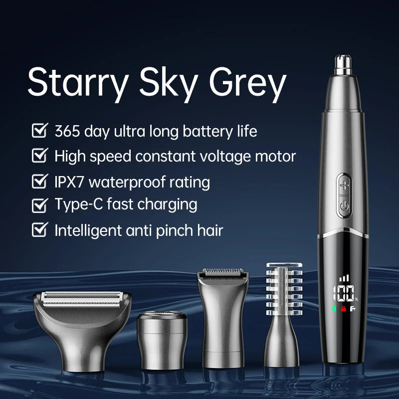Origina all in1 Rechargeable Nose Ear Hair Trimmer For Men Grooming Kit Electric Eyebrow Beard Trimer Nose And Ears Trimmer