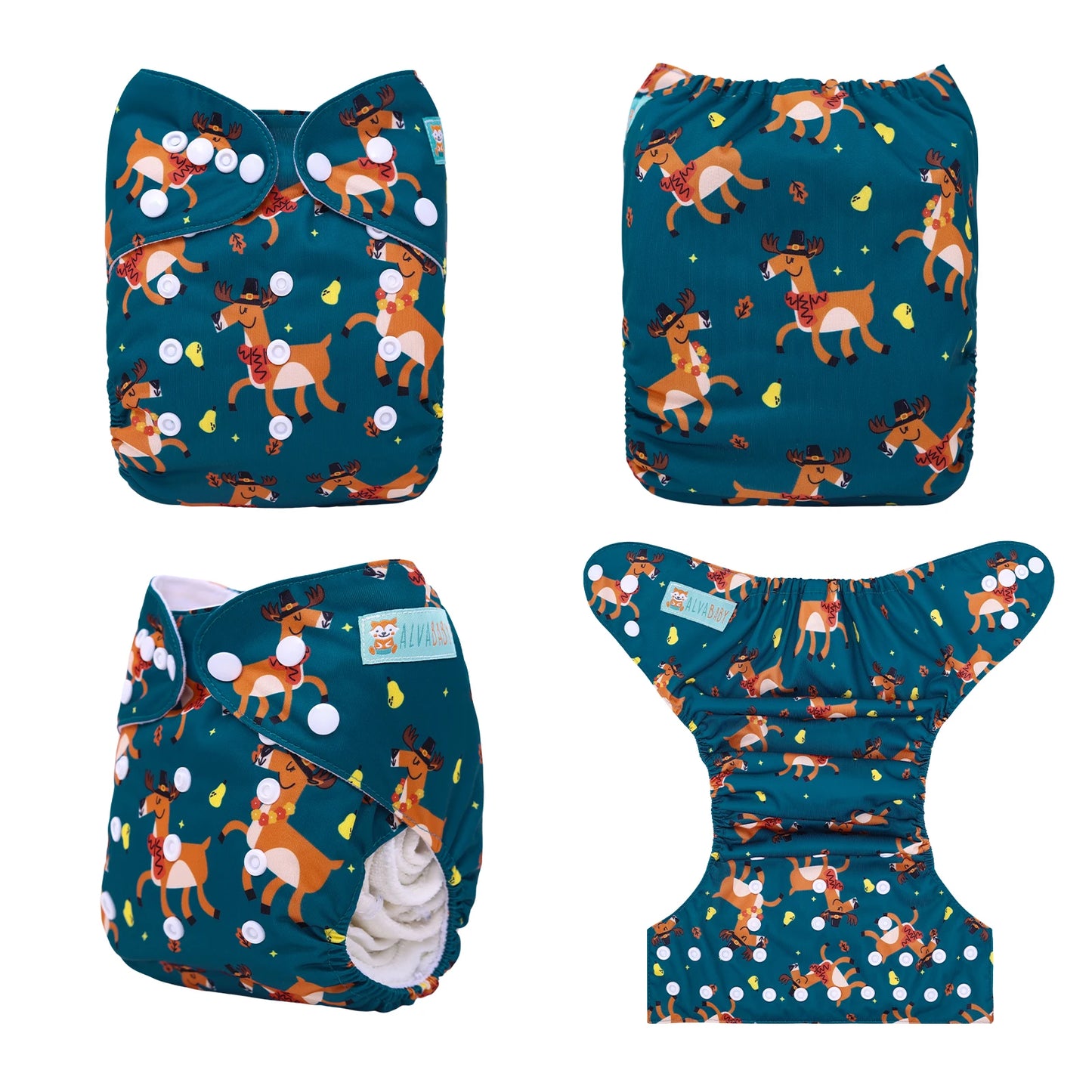 Premium ALVABABY Cloth Diaper Shell - Eco-Friendly Adjustable Nappy