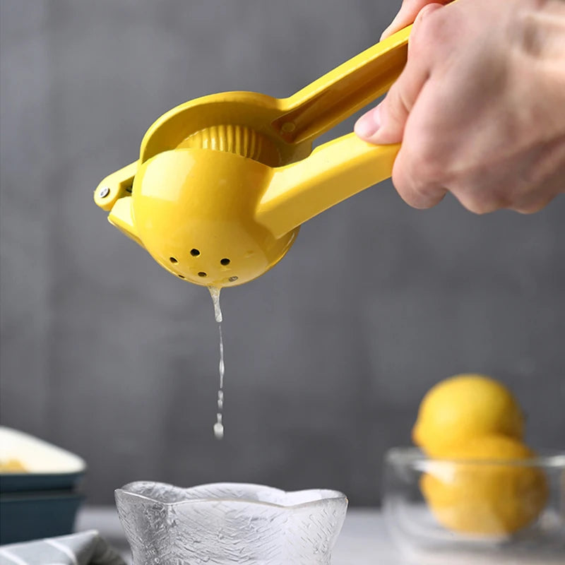 Manual Lemon Squeezer - Aluminum Alloy Citrus Juicer Press