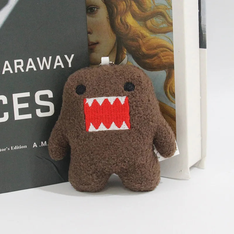 2025 Hot Selling Kawaii Cute Domo Kun Plush Keychain Anime Keyring Charm for Bag Keys Gift Collection birthday day