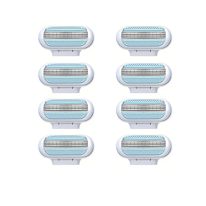 Women's Safety Razor Blade, Suitable for Legs/armpits/bikinis, Suitable for Mixed Skin, Hair Removal and Shaving Accessories