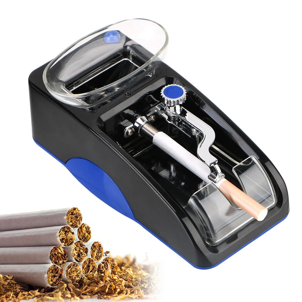 Cigarette Rolling Machine Tobacco Roller EU US Plug Smoking Tool Electric Automatic Smoking Accessories DIY Injector Maker