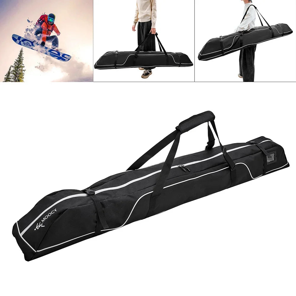 172/192cm ski bag Oxford Cloth Snowboard Bag Adjustable Durable Handle Outdoor Ski Bag Ski and Snowboard Equipment Travel Bag