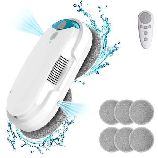 INSE W1 Automatic Window Cleaning Robot with Water Spray & Remote Control