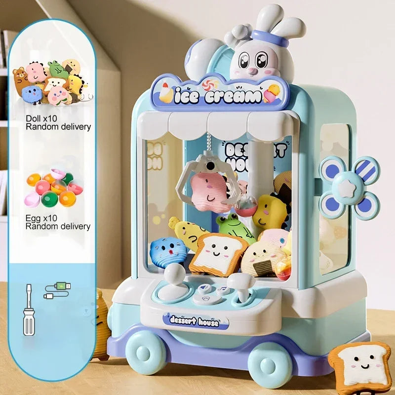 Premium DIY Claw Machine - Coin Operated Arcade Game for Kids