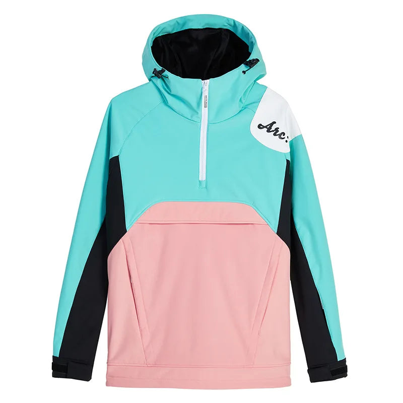 New Fashion Snowboard Suit Men Women Ski Hoodie Set Winter Windproof Waterproof Warm Jacket Pants Skiing Suit Snow Overalls