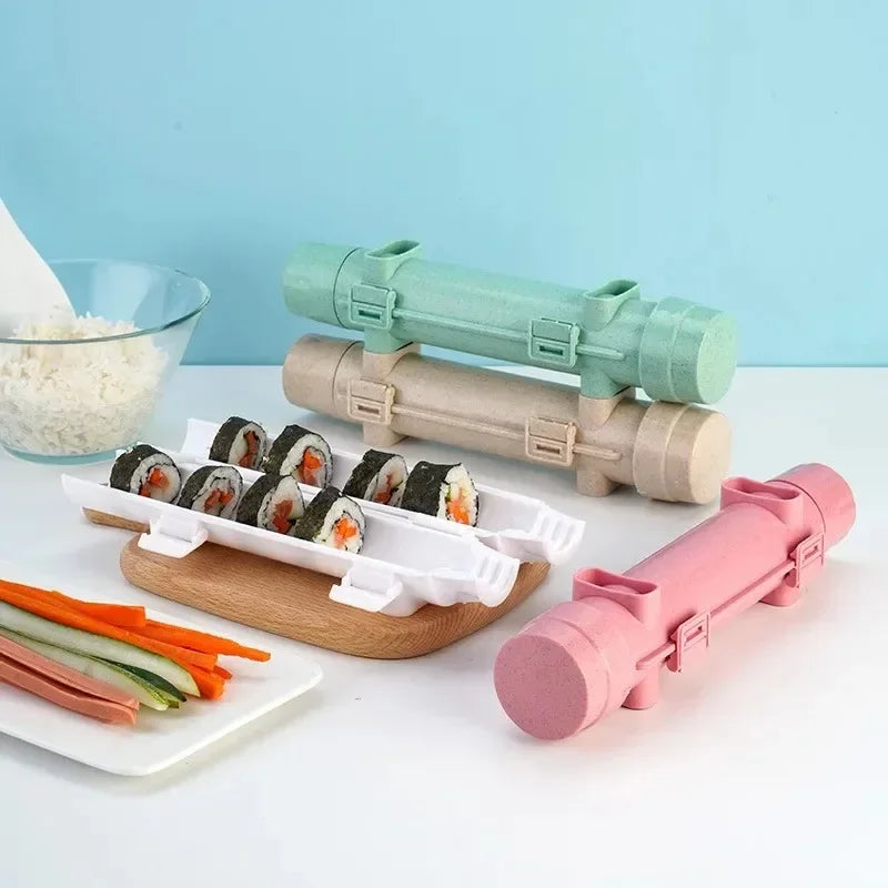 DIY Sushi Maker - Japanese Rice Roll Bazooka Mold for Homemade Sushi