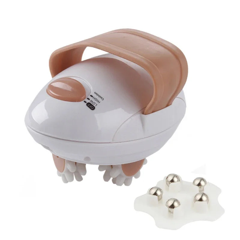 3D Electric Body Massager - Anti-Cellulite Slimming Roller for Muscle Relief & Fat Reduction