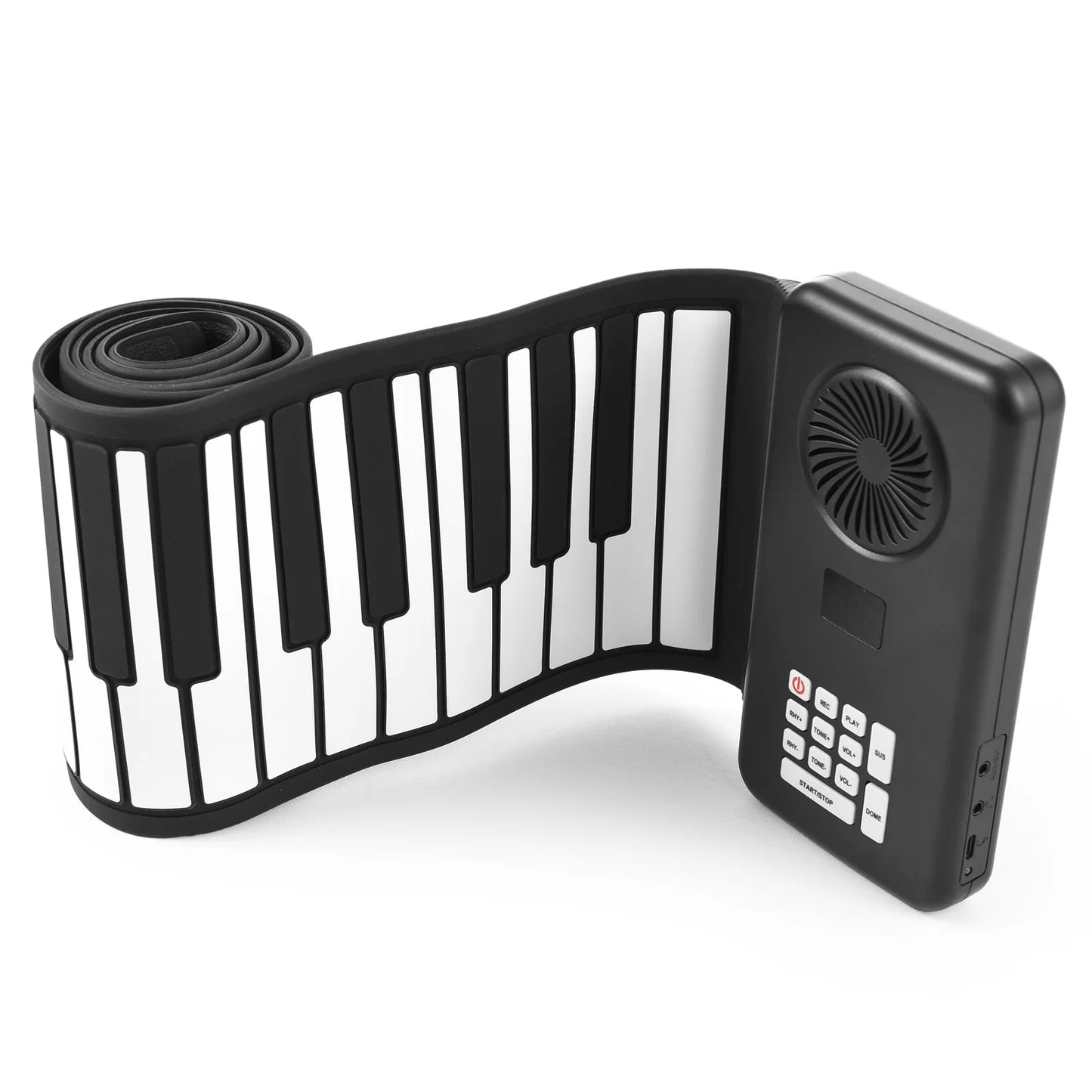 Premium 88-Key Roll-Up Piano - Portable Foldable Electronic Keyboard
