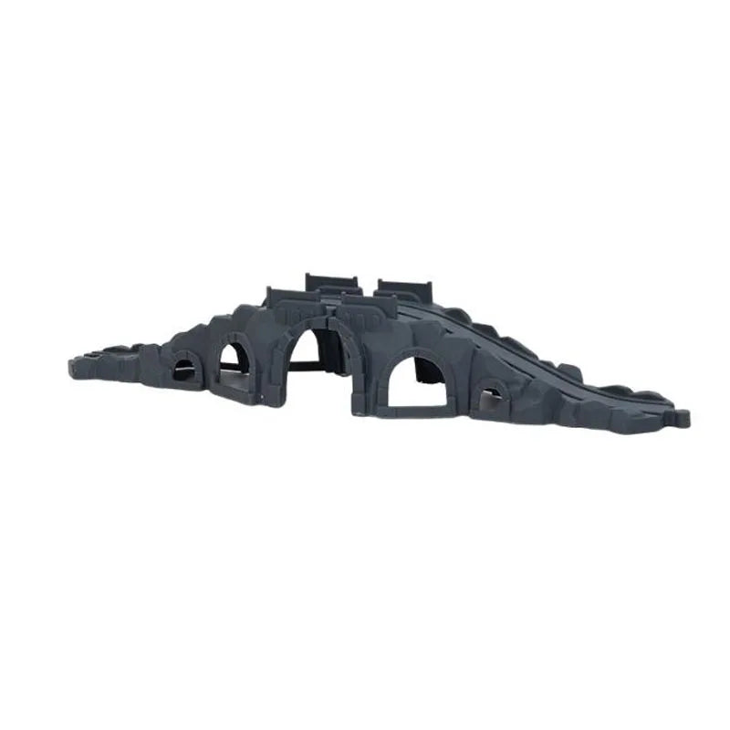 Wooden Train Track Set Accessories Track Expansion Part Wooden Railway Scene accessories Bridge Christmas Gift For Toddlers