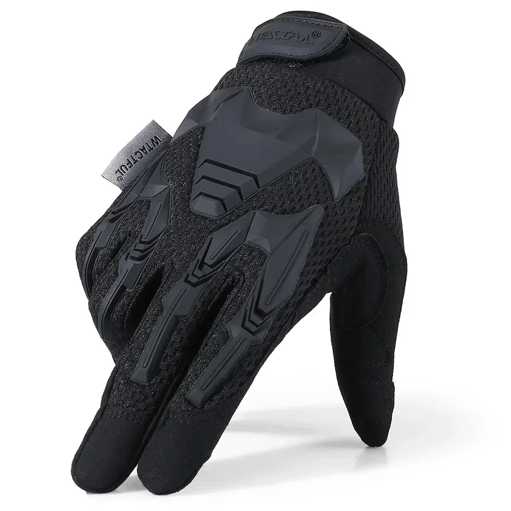 Tactical Glove Camo Gloves Combat Airsoft Bicycle Outdoor Hiking Shooting Paintball Working Hunting Full Finger Gloves for Men