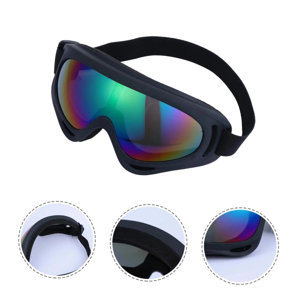 Protective Winter Windproof Dustproof Outdoor Sports Snowboard Moto Cycling Eyewear Glasses Ski Goggles