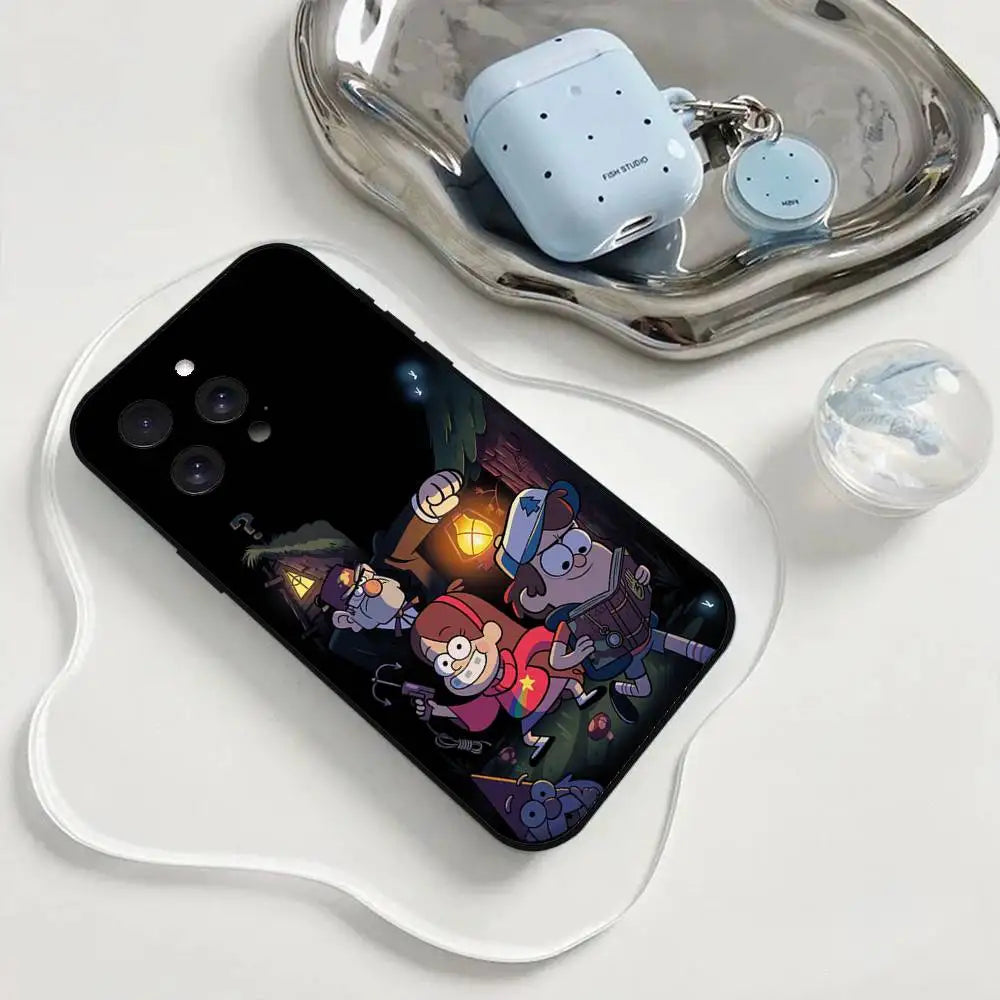 Premium Gravity Falls Pig iPhone Case - Cartoon Character Protective Cover
