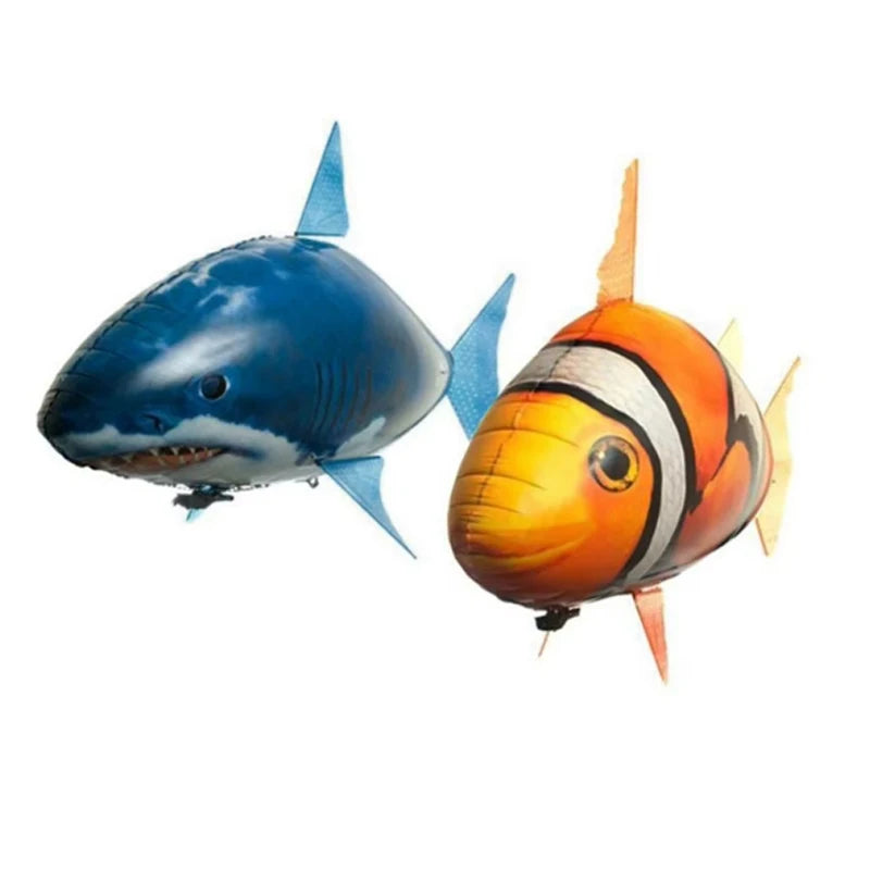 Premium RC Air Swimming Shark - Inflatable Remote Control Flying Fish
