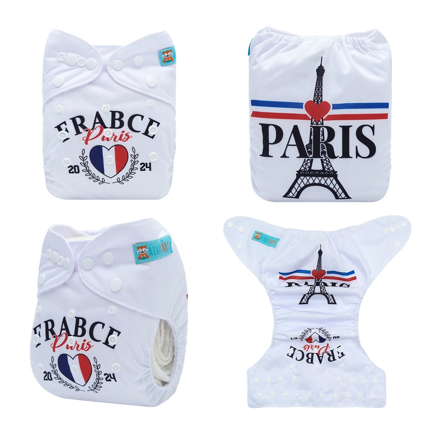 Premium ALVABABY Cloth Diaper Shell - Eco-Friendly Adjustable Nappy