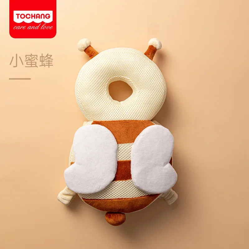 Premium Toddler Safety Backpack - Head Protection Cushion for Walking