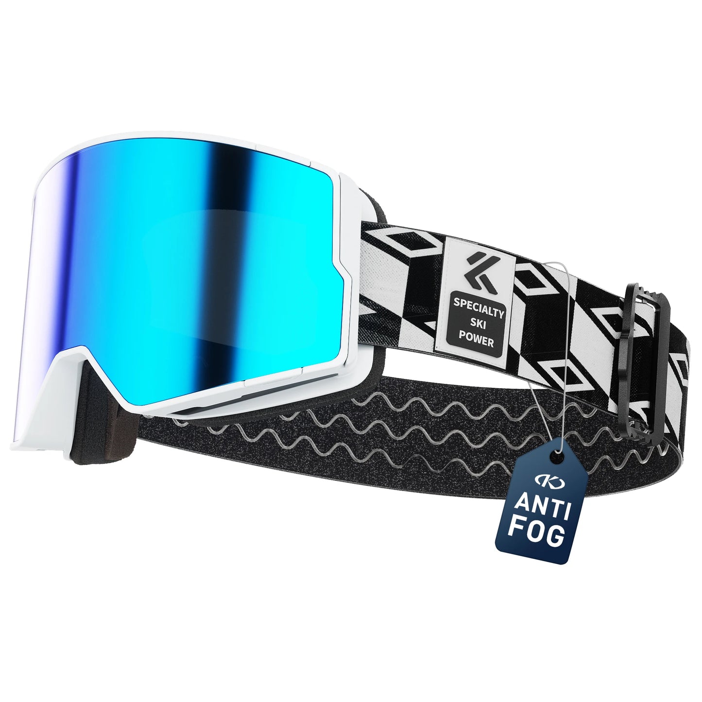 KAPVOE Outdoor Photochromic Ski Goggles Winter Snow Sports for Unisex Snow Glasses Anti-fog Magnetic Snowboard UV400 Glasses Hot