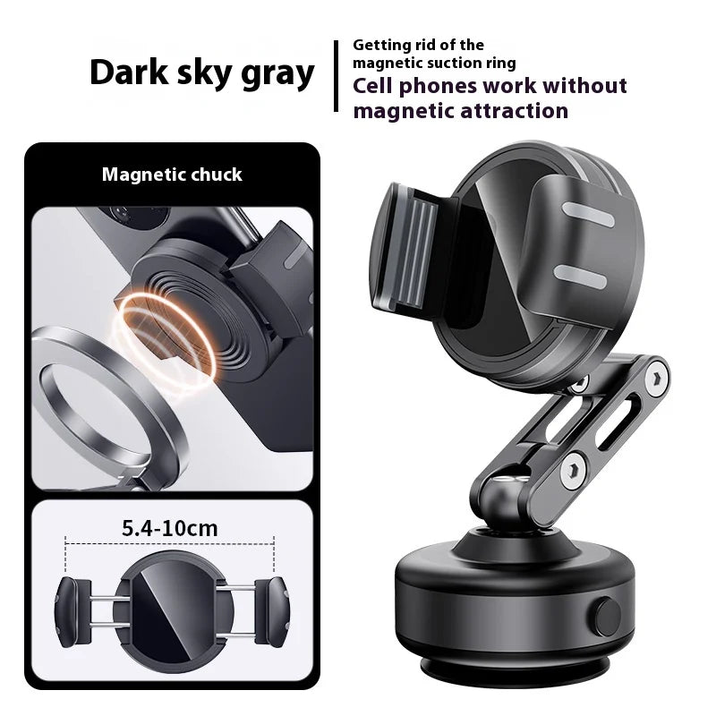 Premium Magnetic Car Mount - 360° Aluminum Alloy Phone Holder