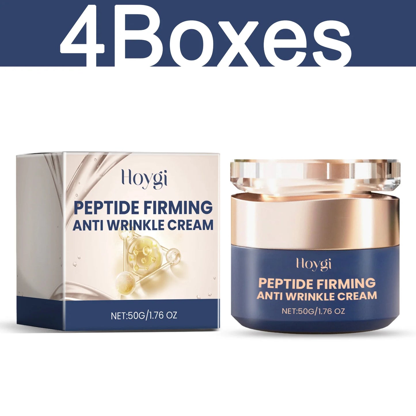 HOYGI Polypeptide Firming Cream Instant Anti Wrinkle Lasting Moisturizing Fading Fine Lines Lifting Revitalizing Face Skin Care