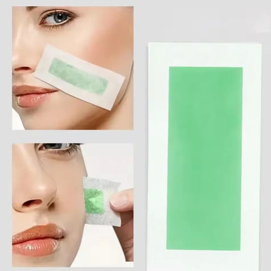 20pcs Hair Removal Patches - Painless Depilatory Strips for Body (Legs/Arms) Fast & Long-Lasting Hair Removal Pads