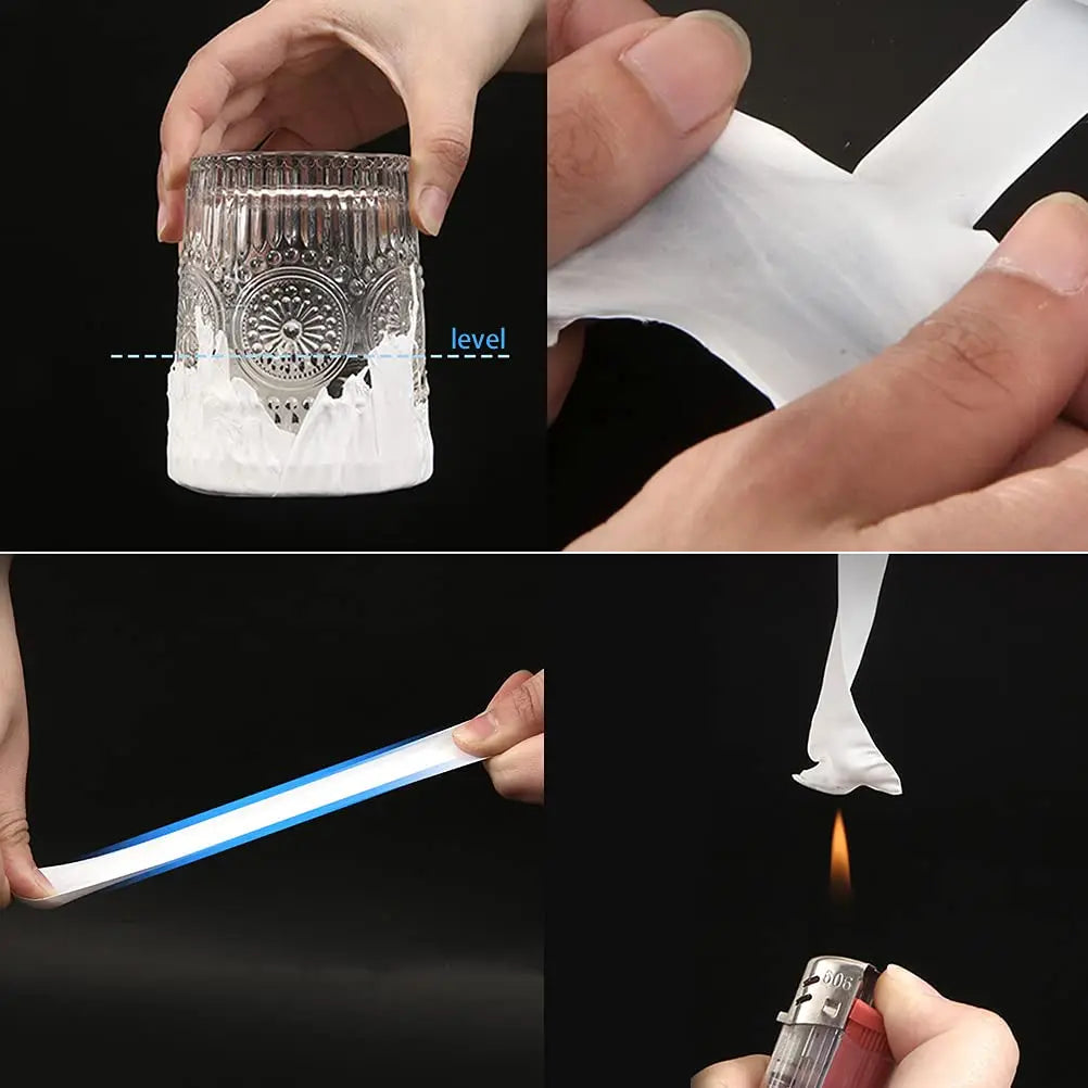 Professional PTFE Thread Seal Tape - Water Pipe Leak Prevention & Plumbing Repair