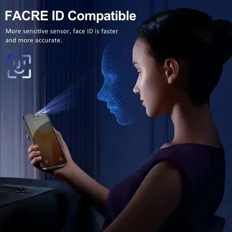 Premium 5-Pack Privacy Screen Protector - Anti-Spy Tempered Glass for iPhone