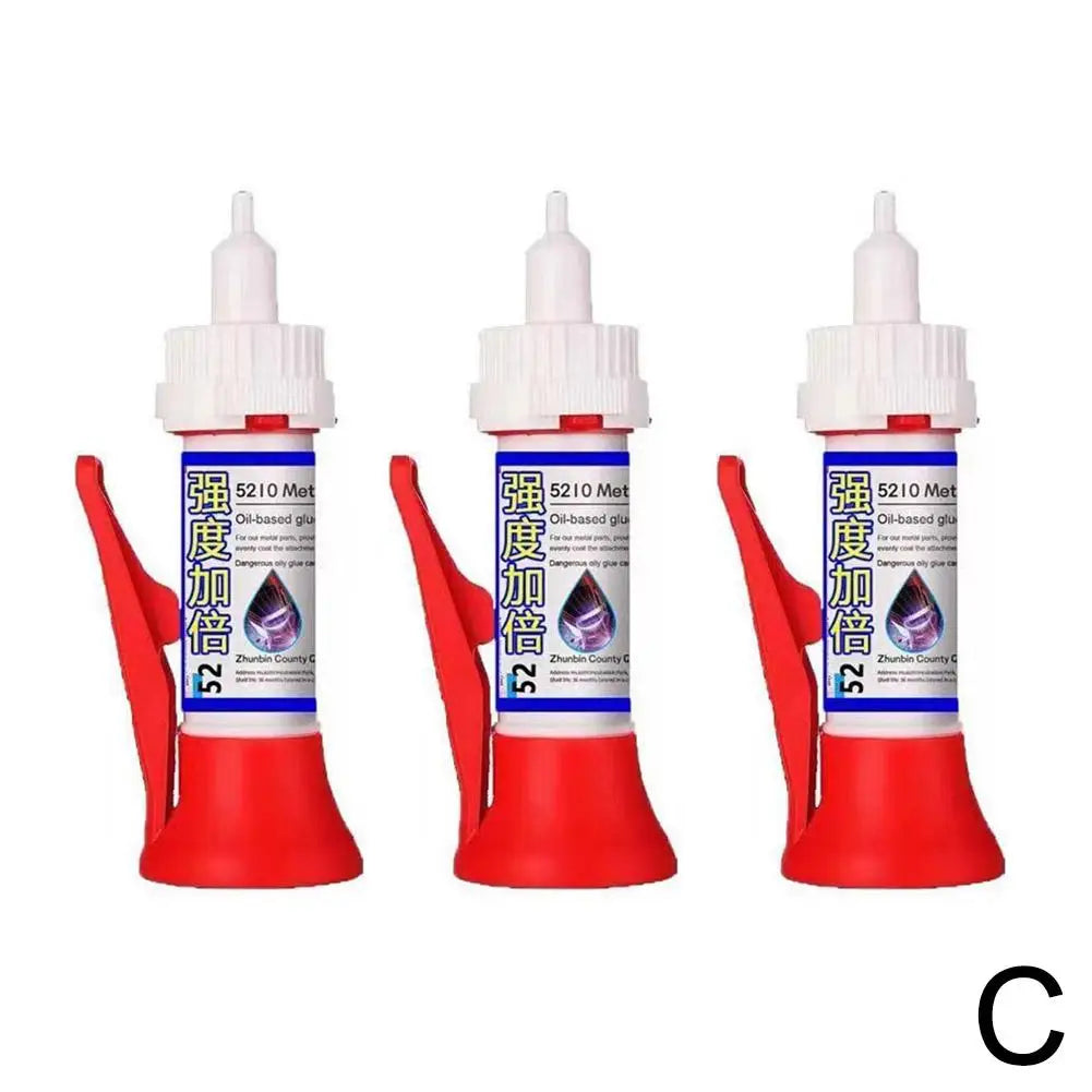 Premium 3-Pack Strong Welding Adhesive - Quick-Drying Universal Repair Glue
