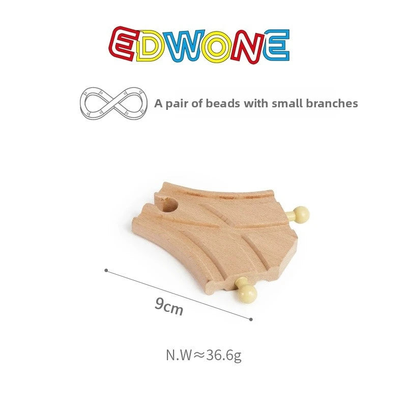 All Kinds Wooden Track Accessories Wooden Railway Train Track Parts Fit for Brand Wood Tracks Railway Toys for Children Gifts