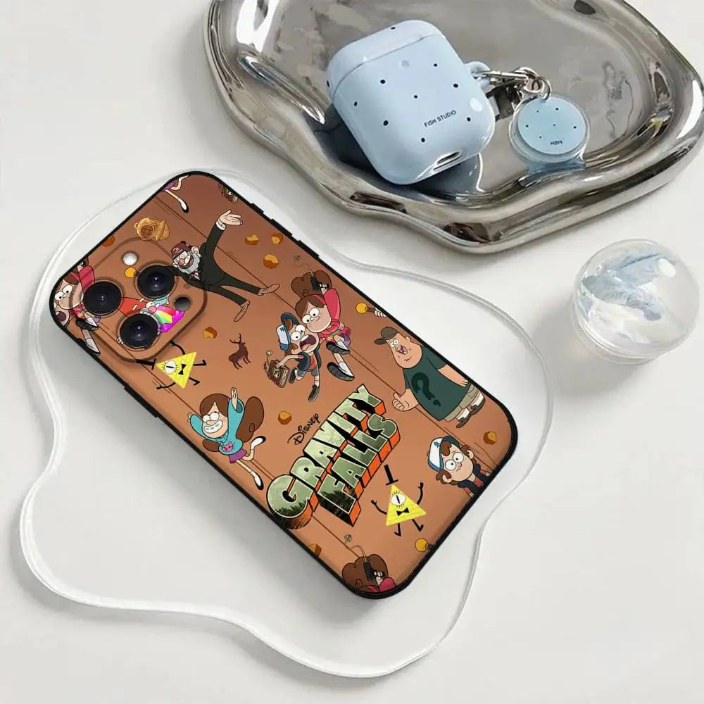 Premium Gravity Falls Pig iPhone Case - Cartoon Character Protective Cover