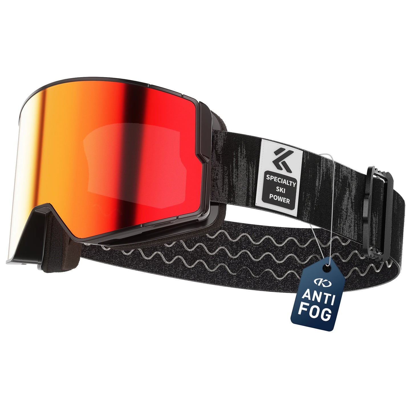 KAPVOE Outdoor Photochromic Ski Goggles Winter Snow Sports for Unisex Snow Glasses Anti-fog Magnetic Snowboard UV400 Glasses Hot