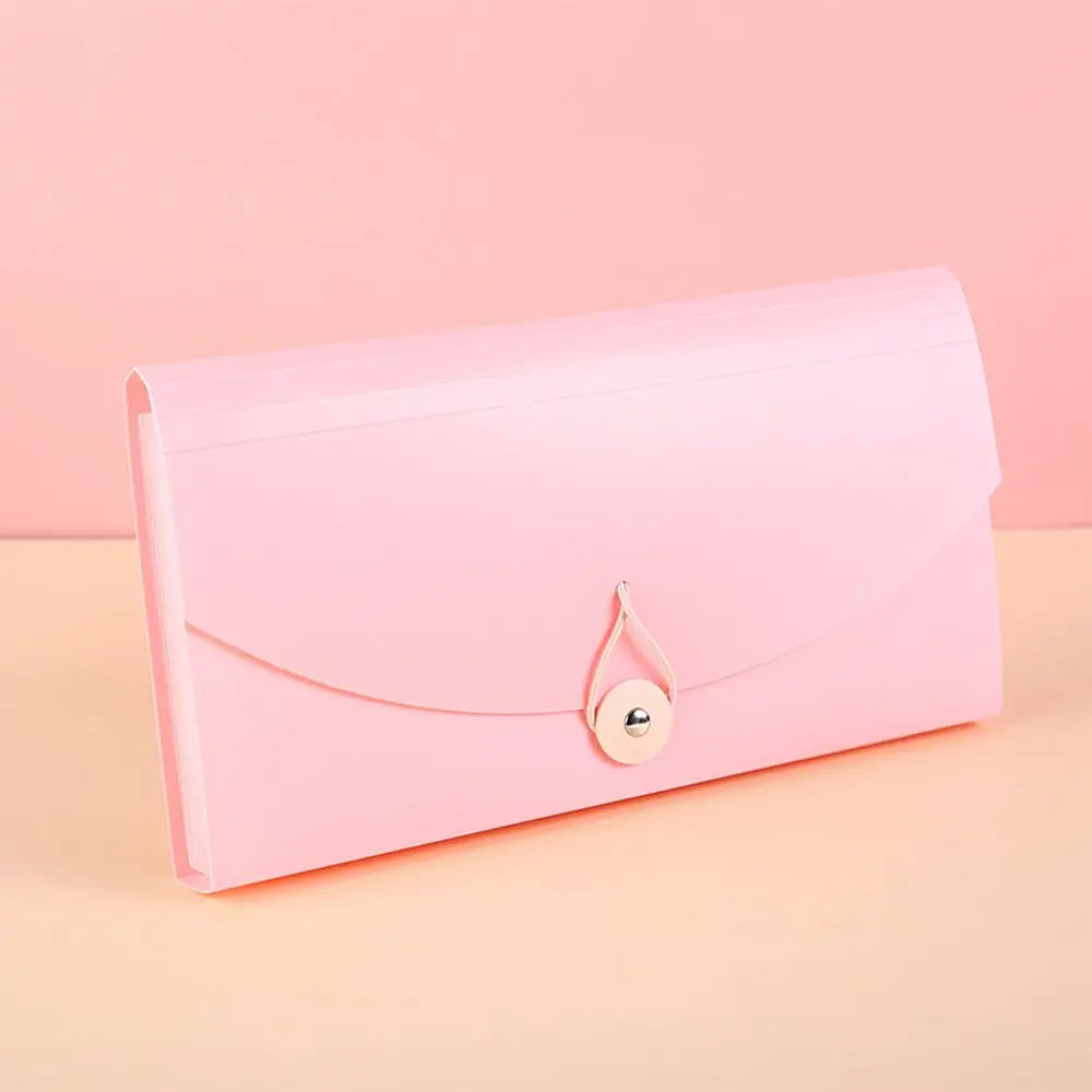 Expanding File Folder 13 Pockets Accordion File Folder Expandable Plastic Business Document Organizer Card Ticket File Storage
