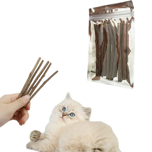 Premium Natural Matatabi Cat Chew Stick - Dental Care & Furniture Saver