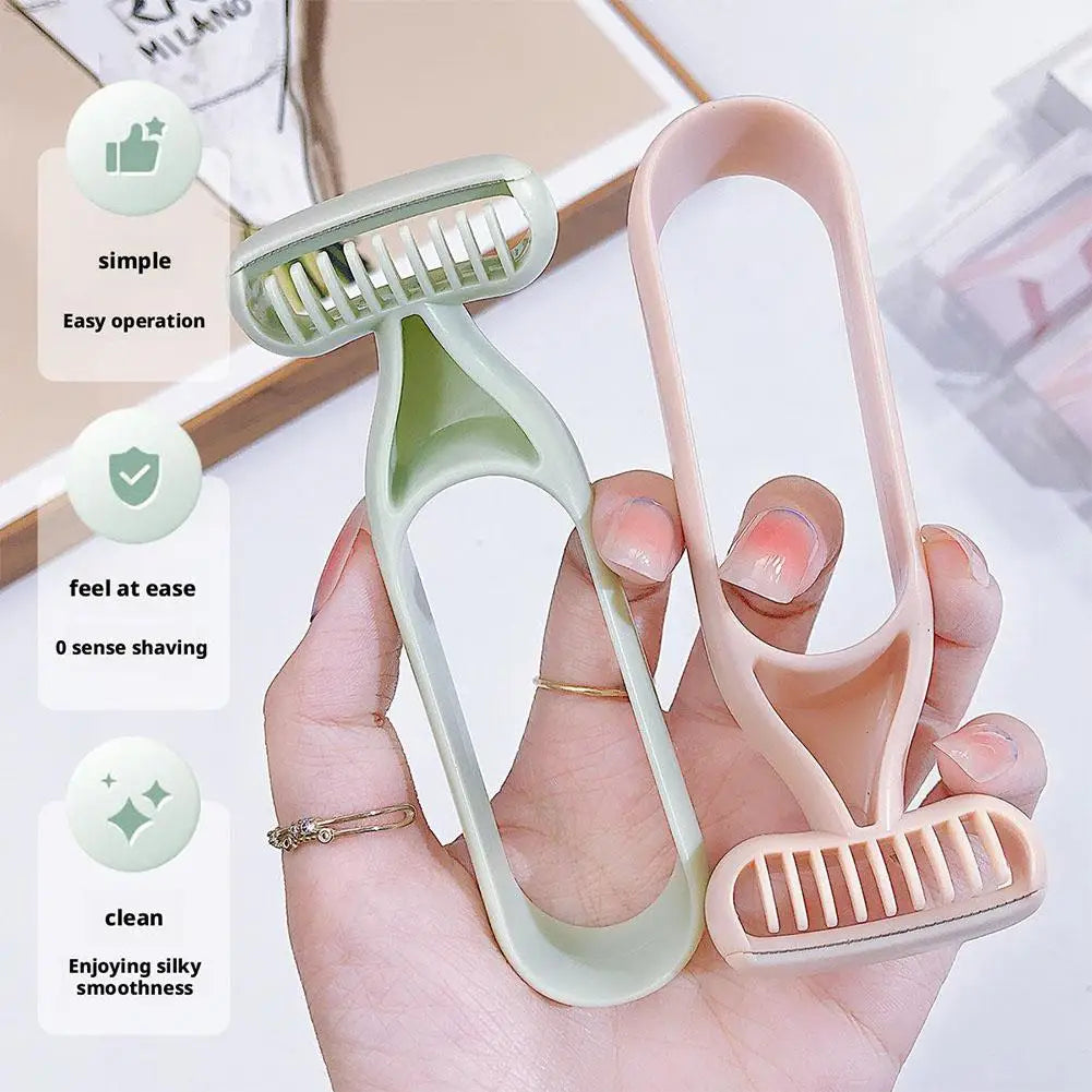 1/3pcs Non-Sensory Armpit Hair Razor, Leg Hair and Armpit Hair Razor, Macro Blade for Gentle Shaving