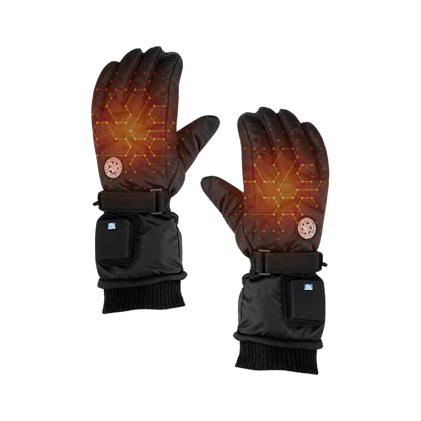 Heated Gloves for Women Rechargeable with 3 Temp Settings Electric Winter Gloves Waterproof Warm for Skiing Snowboarding Hiking