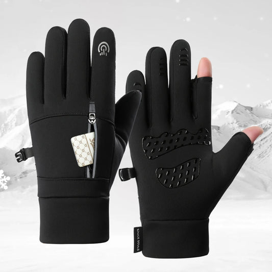 Unisex Winter Touchscreen Gloves Windproof Warm Skiing Outdoor Sports Cycling Fishing Running Gloves