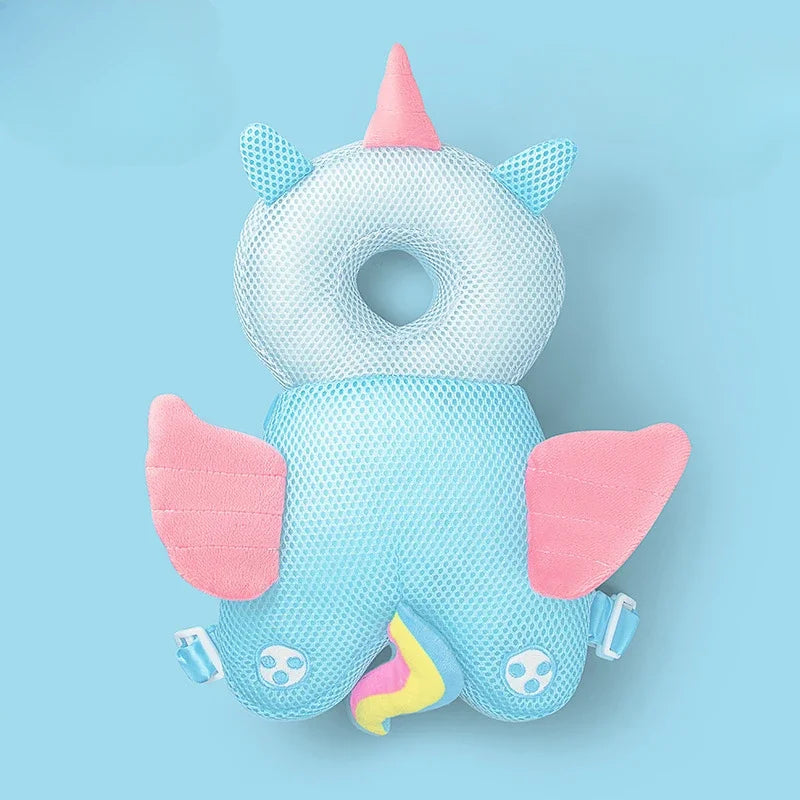 Premium Toddler Safety Backpack - Head Protection Cushion for Walking