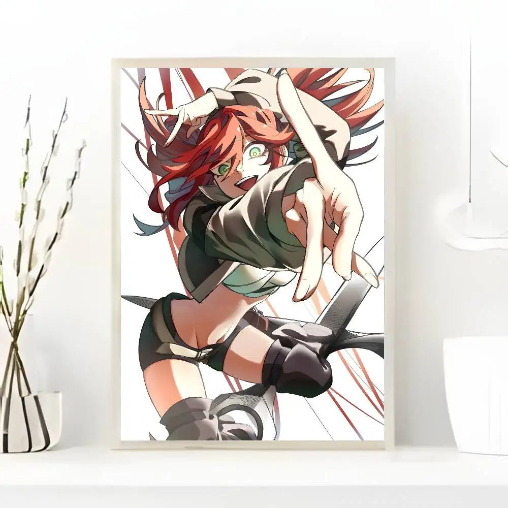 G-GACHIAKUTA ANIME Poster Art With Prints Home Bedroom Living Room Decoration Gift