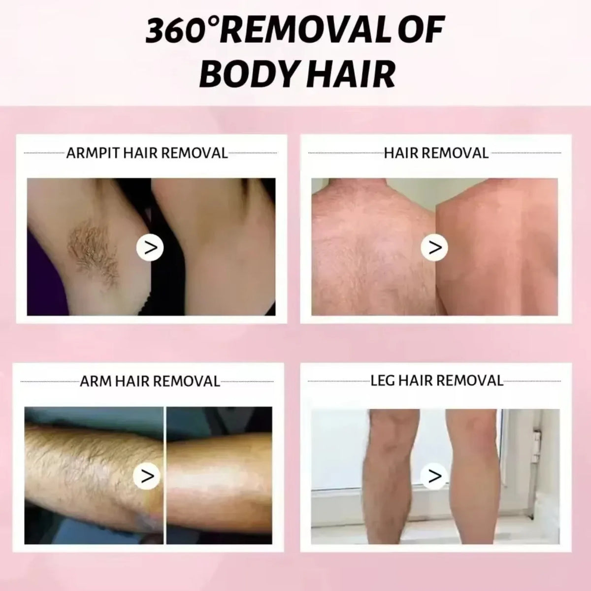 2026 New Natural Body Hair Inhibiting Spray Gentle Care Moisturizing Serum Slow Hair Growth for Thigh Armpit Chest Skin
